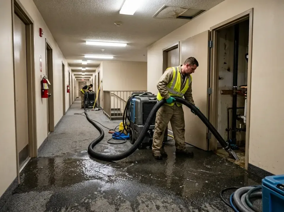 multi-unit-apartment-hallway-f-005 — frequently asked questions, Emergency Burst Pipe Water Extraction & Removal in Mangum,…